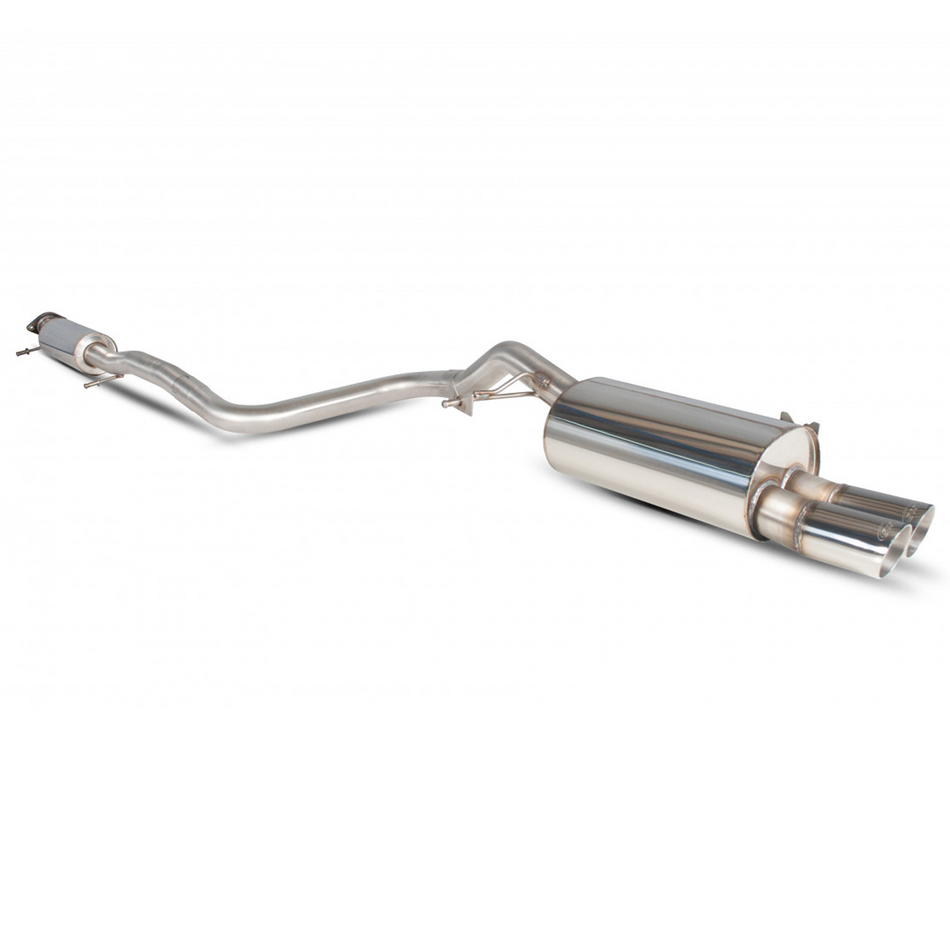 Fiesta ST180 13- Scorpion 3" Resonated Catback Exhaust Stainless Daytona Tip