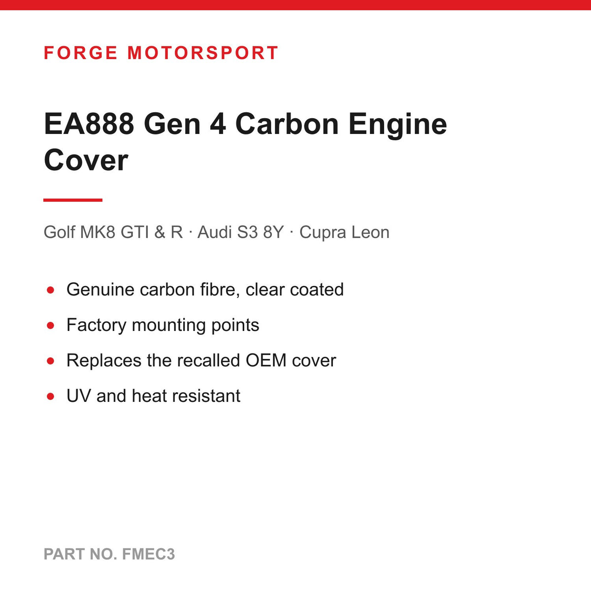 Forge FMEC3 specification