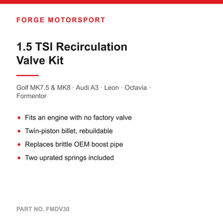 Forge FMDV30 specification card