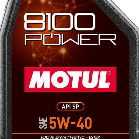 1L MOTUL 8100 POWER 5W-40 Engine Oil For VW/Audi Mercedes BMW Performance E85