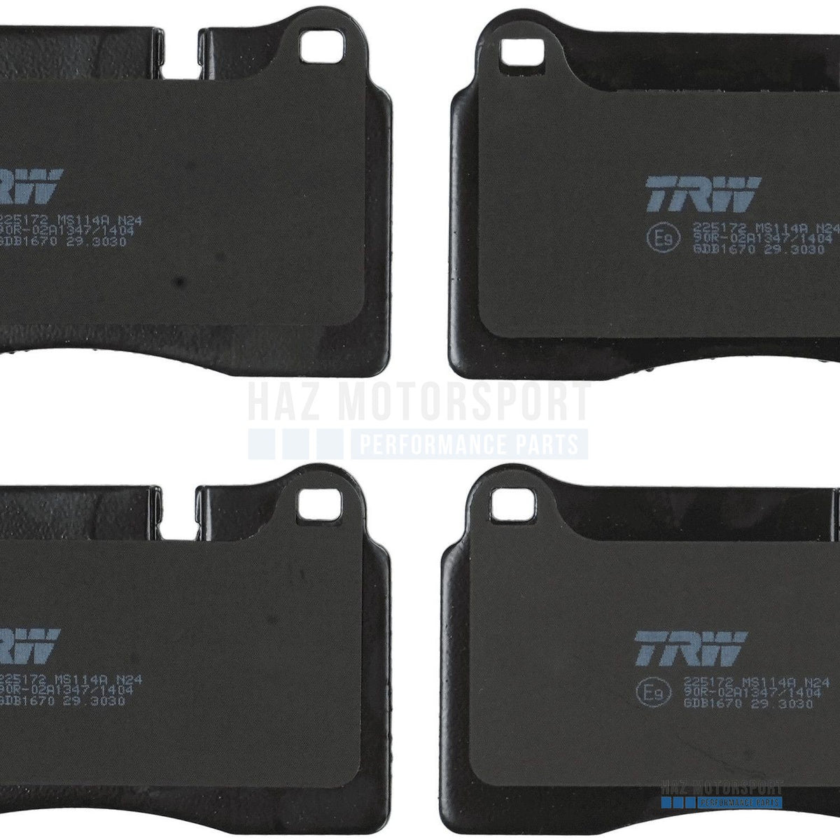 TRW Front Brake Pads For VW Touareg 7L 7P (330mm Brembo Caliper, PR 1LC / 1LE) GDB1670