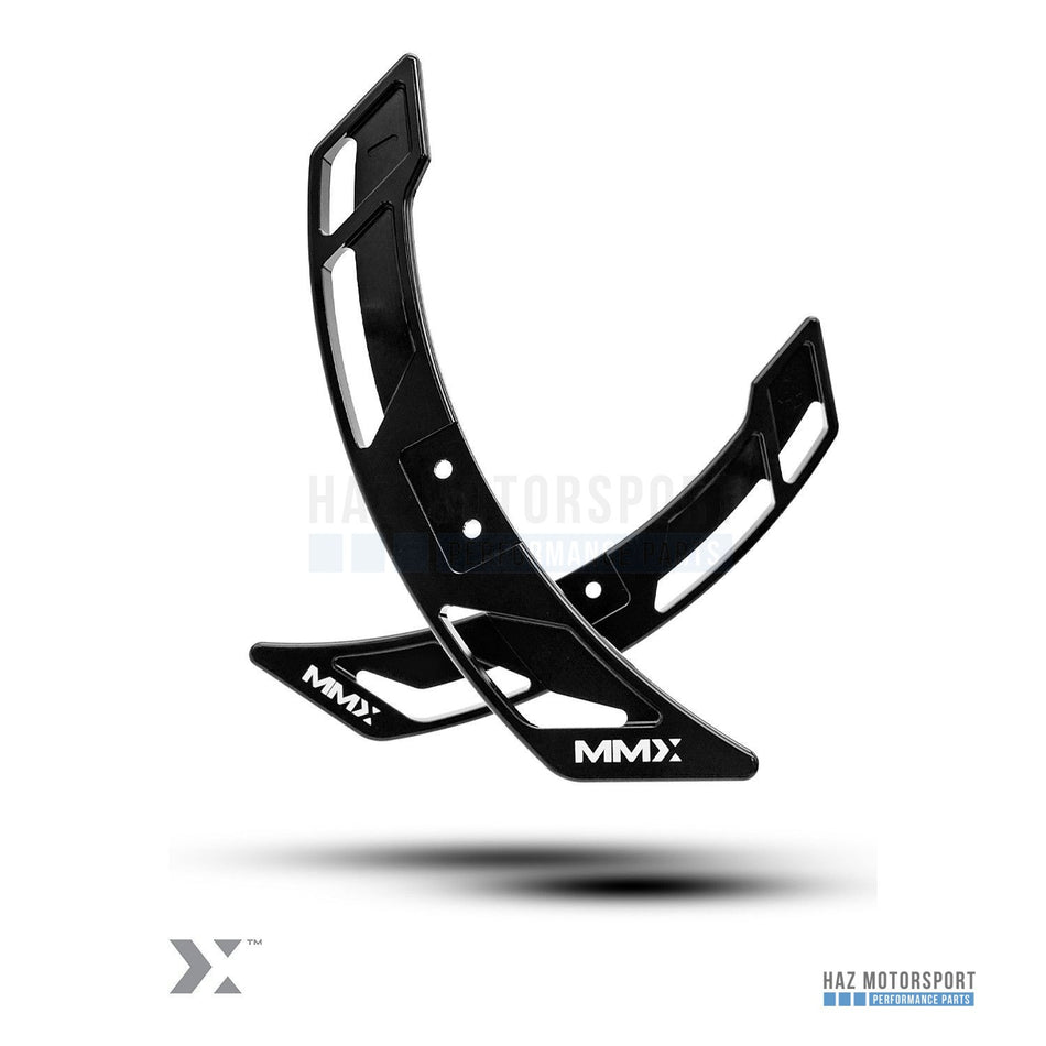 MMX Magnetic Billet Gear Shift Paddles - BMW F-Series M Performance Wheel - Black