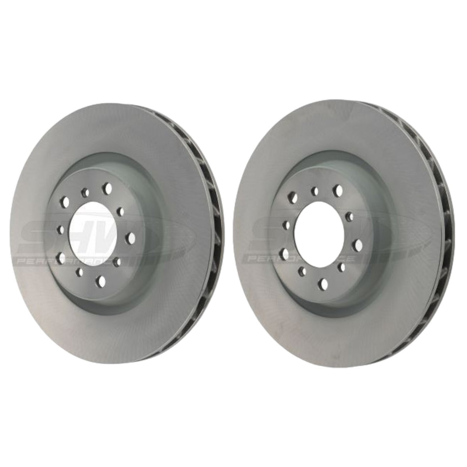 SHW Performance Front Brake Discs 325x28mm X2 For BMW M3 E46 / M3 CSL