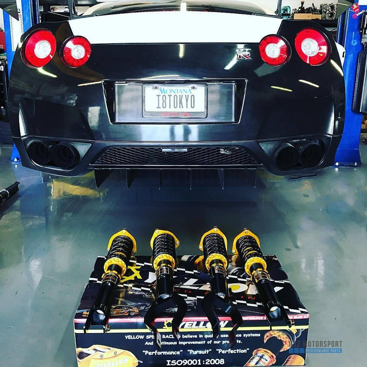 YSR Dynamic Pro Sport Coilovers - for Nissan GT-R R35 08-24 (YS01-NS-DPS009-10)