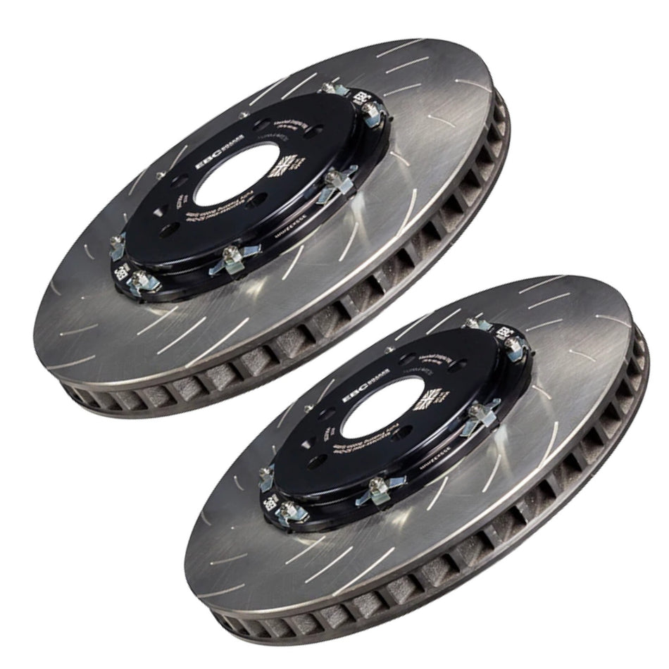 EBC-Racing Front 2pc Floating Performance Brake Discs For Audi TTRS 8S MK3 400HP