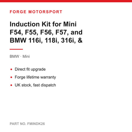 Forge FMINDK26 fitted to Mini
