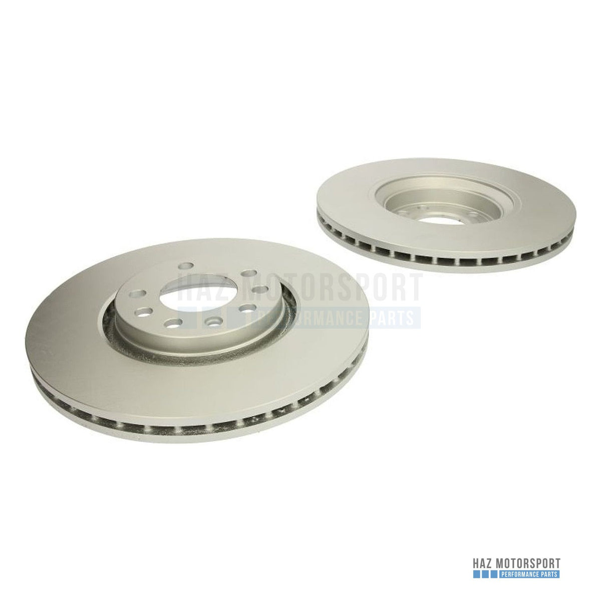 Vauxhall Corsa E VXR Front & Rear Brake Package - Ferodo Coated Discs & EBC Yellowstuff Pads