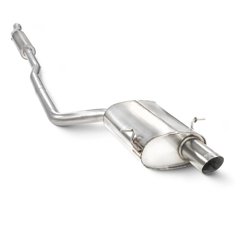 Mini One/Cooper R56 1.4/1.6 07-14 2.5" Resonated Catback Exhaust S/S Daytona Tip