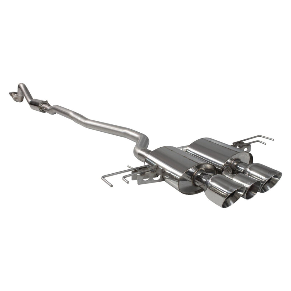 Scorpion Part-res cat-back Exhaust + Silver Tips For Honda Civic Type R FK8