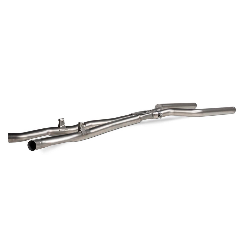 Akrapovic Evolution Link Pipe Midpipe Set Titanium BMW M8 Inc Comp F91 F92 OPF