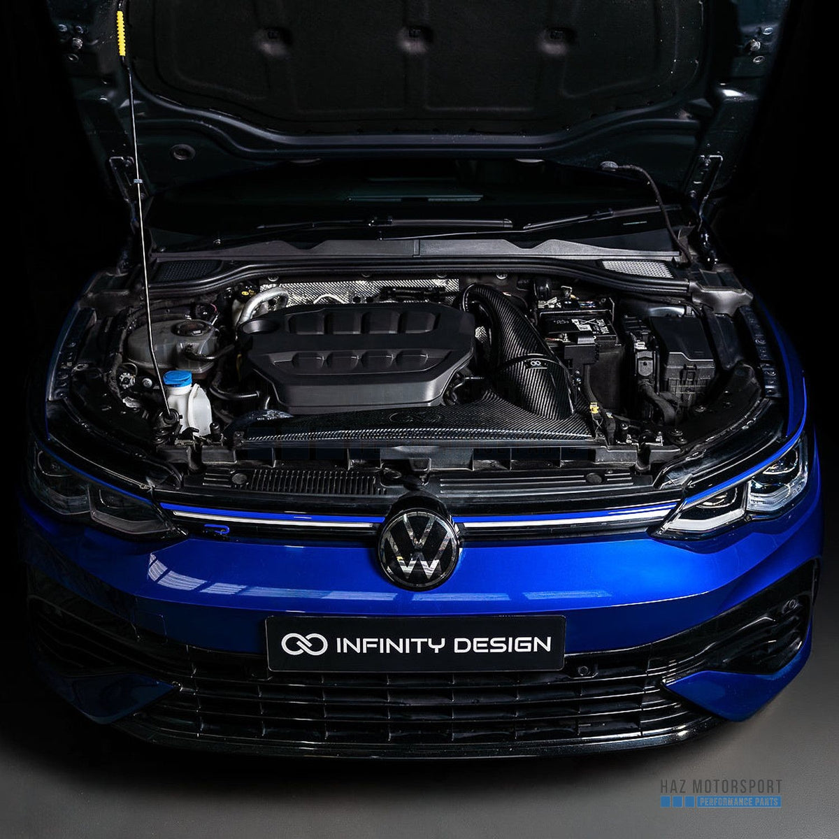 Infinity Design Carbon Fibre Gloss/Matte Intake Kit For VW Golf MK8 GTI / GTI Clubsport / R - Gloss