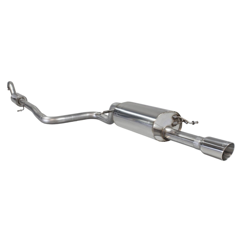 Scorpion Resonated cat-back Exhaust + Silver Tips Ford Fiesta MK8 ST-Line 1.0T