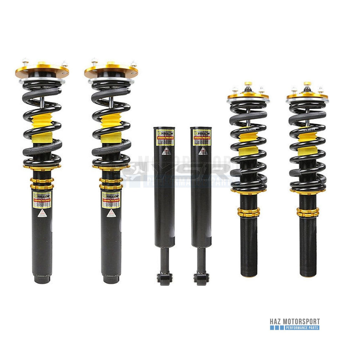 YSR Dynamic Pro Sport Coilovers - for Mercedes-Benz S-Class W220 6 Cyl Flat Mount (YS01-MB-DPS031)