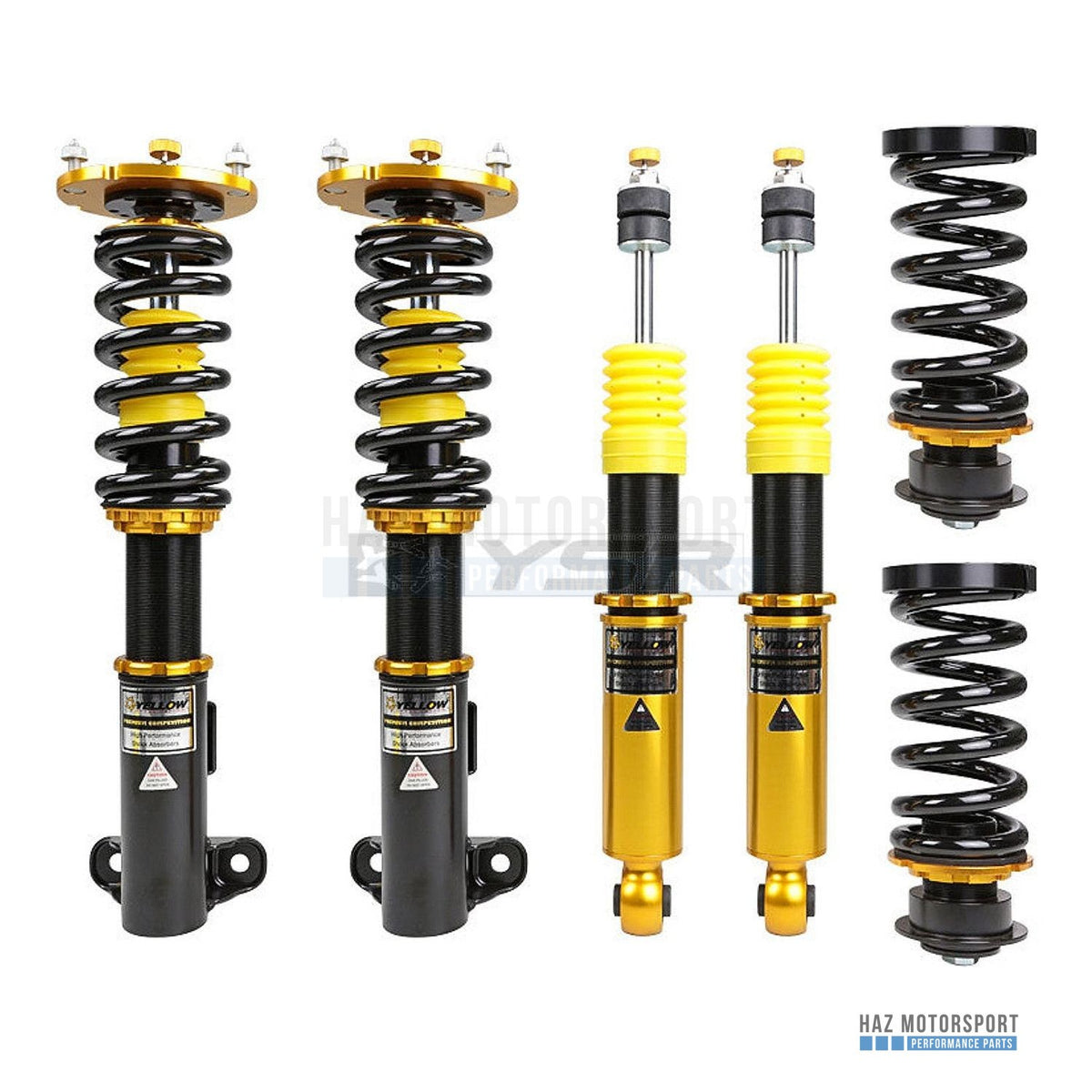 YSR Premium Competition Coilovers - for Mercedes-Benz 190-Series W201 82-93 RWD 4-6 Cyl (YS01-MB-PC001)