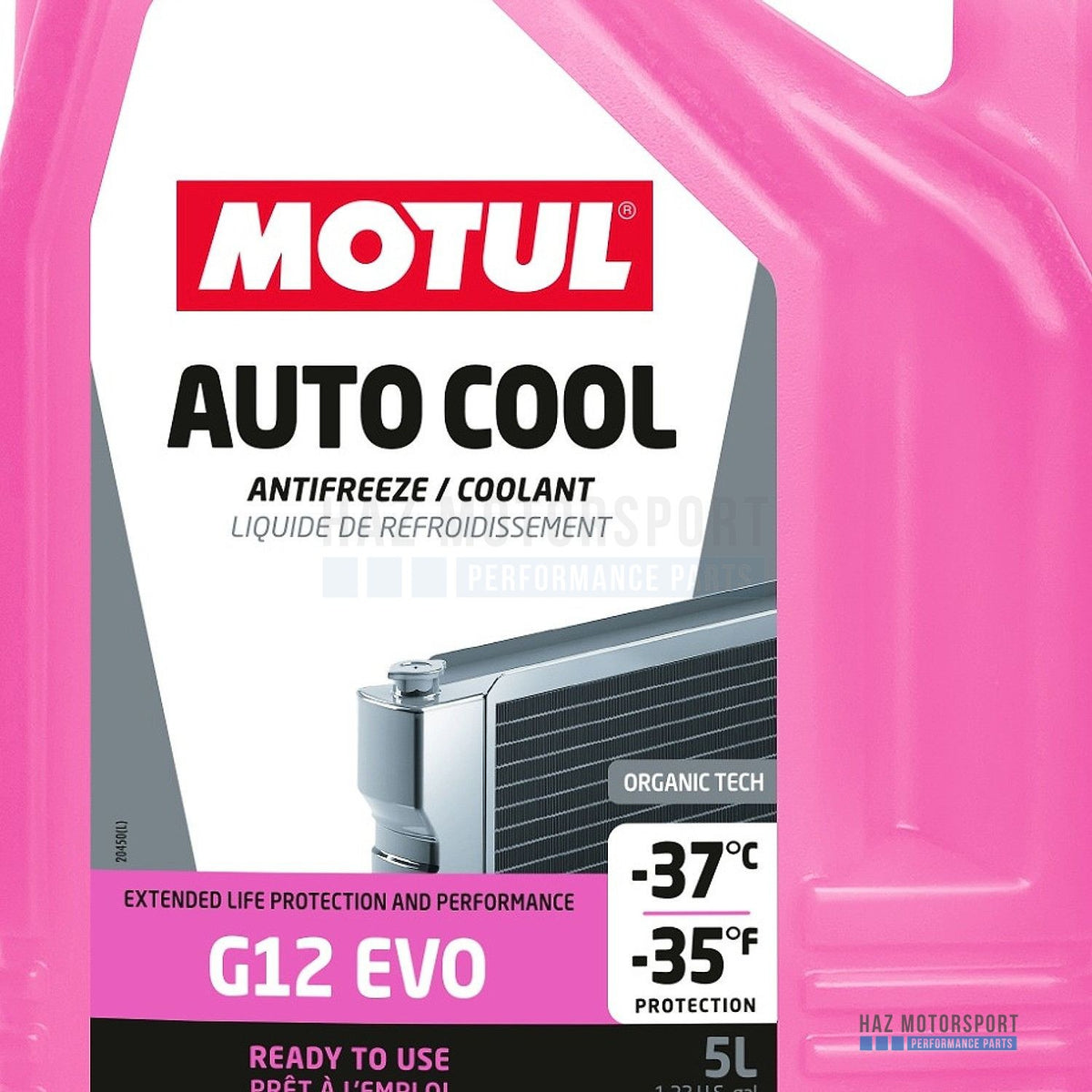 5L MOTUL AUTO COOL G12 EVO Coolant Antifreeze Ready Mixed -37C VW TL 774 L