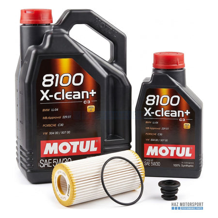 VW Golf 7 GTI R Audi S3 8V Oil Service Kit Filter Sump Plug 6L Engine Oil