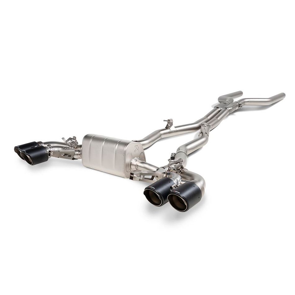 Akrapovic Evolution Line Exhaust System Titanium BMW M8 Inc Comp F91 F92 NON-OPF