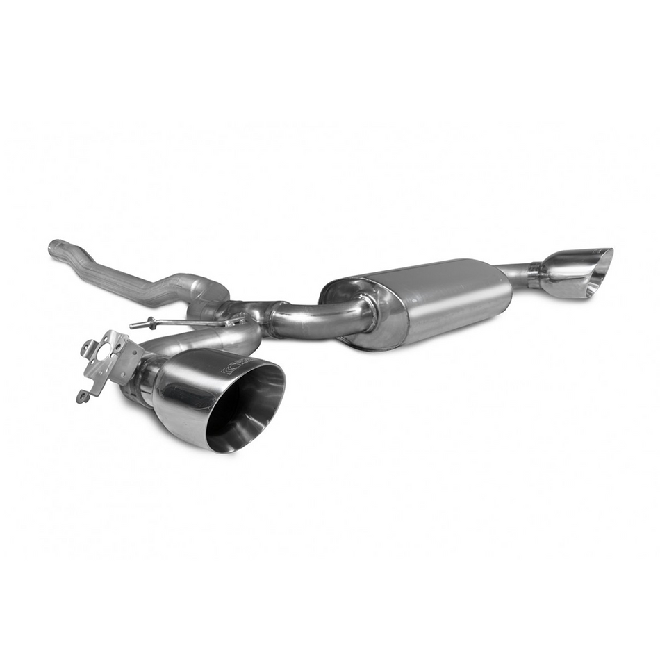 Scorpion GPF-Back Valved Exhaust + Polished Tips BMW 1-Series 128ti F40 GPF 21-