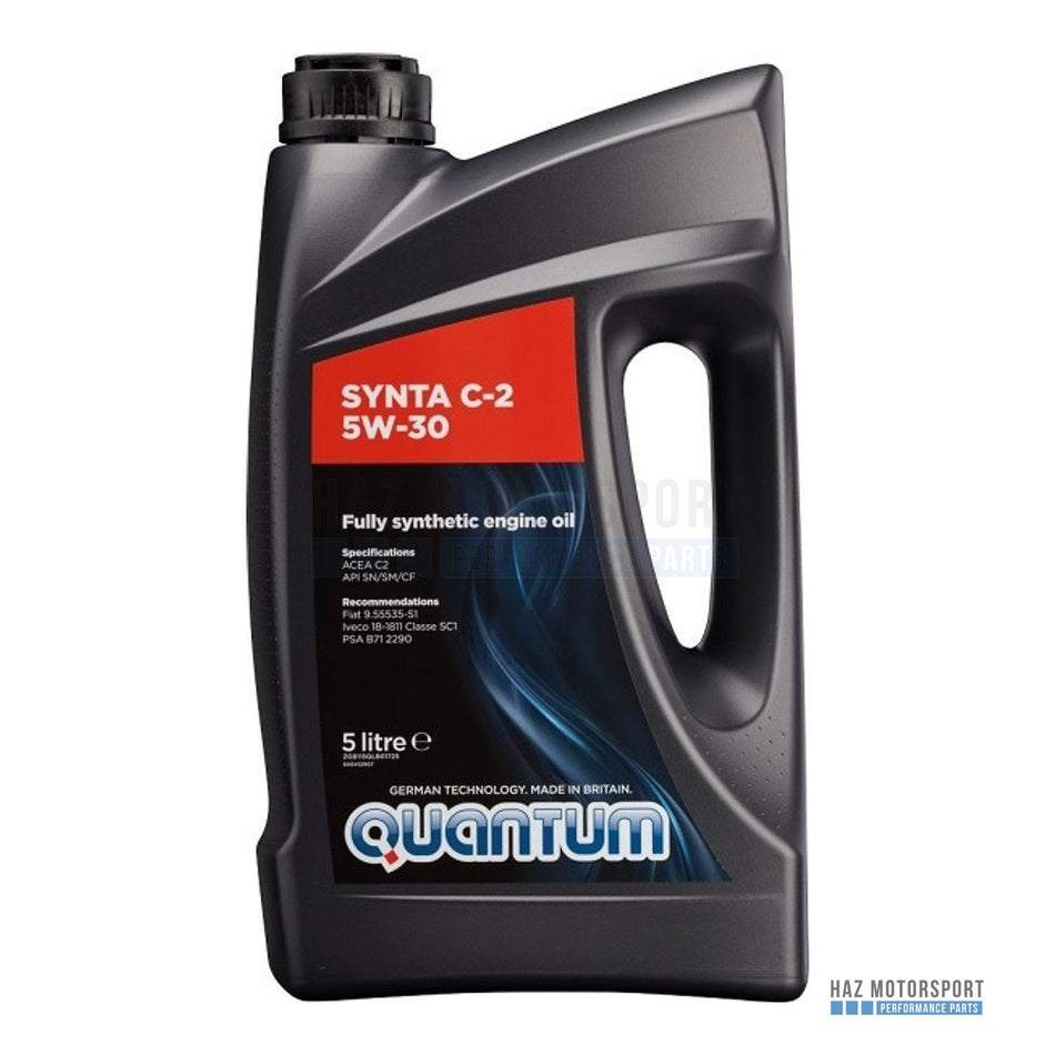 Quantum Synta C-2 5W-30 Fully Synthetic Engine Oil 5L ACEA C2