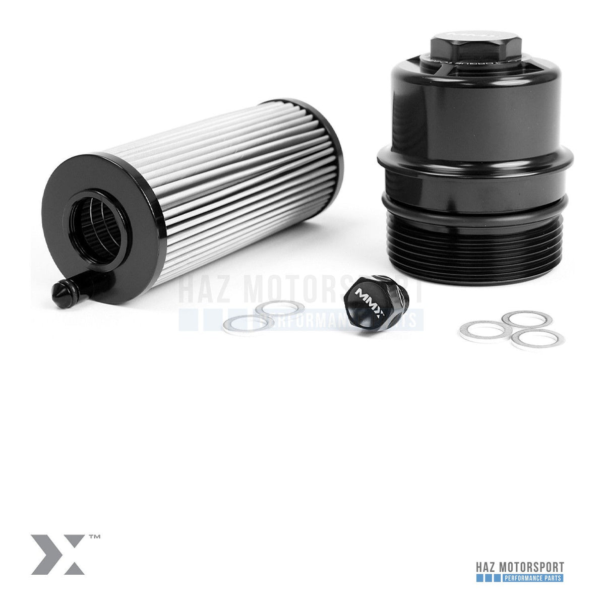MMX Oil Change Service Kit - BMW S58 M2 M3 M4 (Lifetime Filter, Billet Housing, Sump Plug)