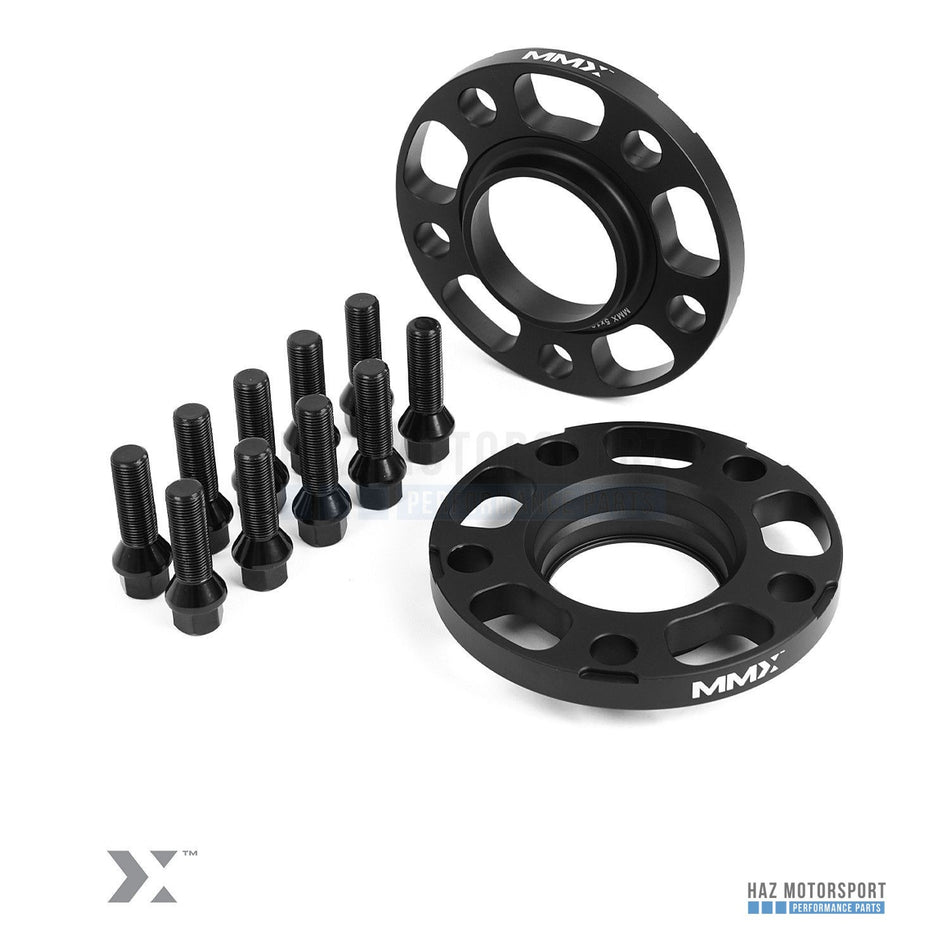 MMX Hubcentric Wheel Spacers 18mm (Pair) M14x1.25 5x112 - BMW G-Series & MINI