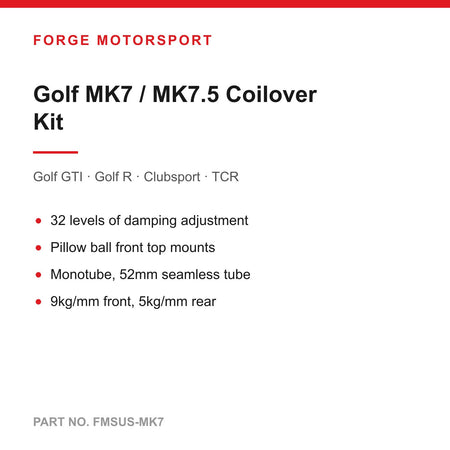 Forge FMSUS-MK7 specification