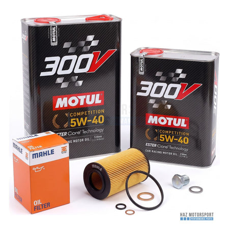 BMW S55 M3 F80 M4 F82 M2 Oil Service Kit Filter Sump Plug 7L Engine Oil