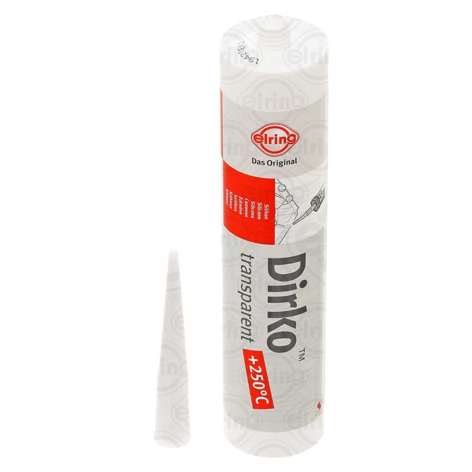 Dirko HT Silicone Gasket Sealant Oil Sump Rocker Cover Timing Clear 310ml Tube