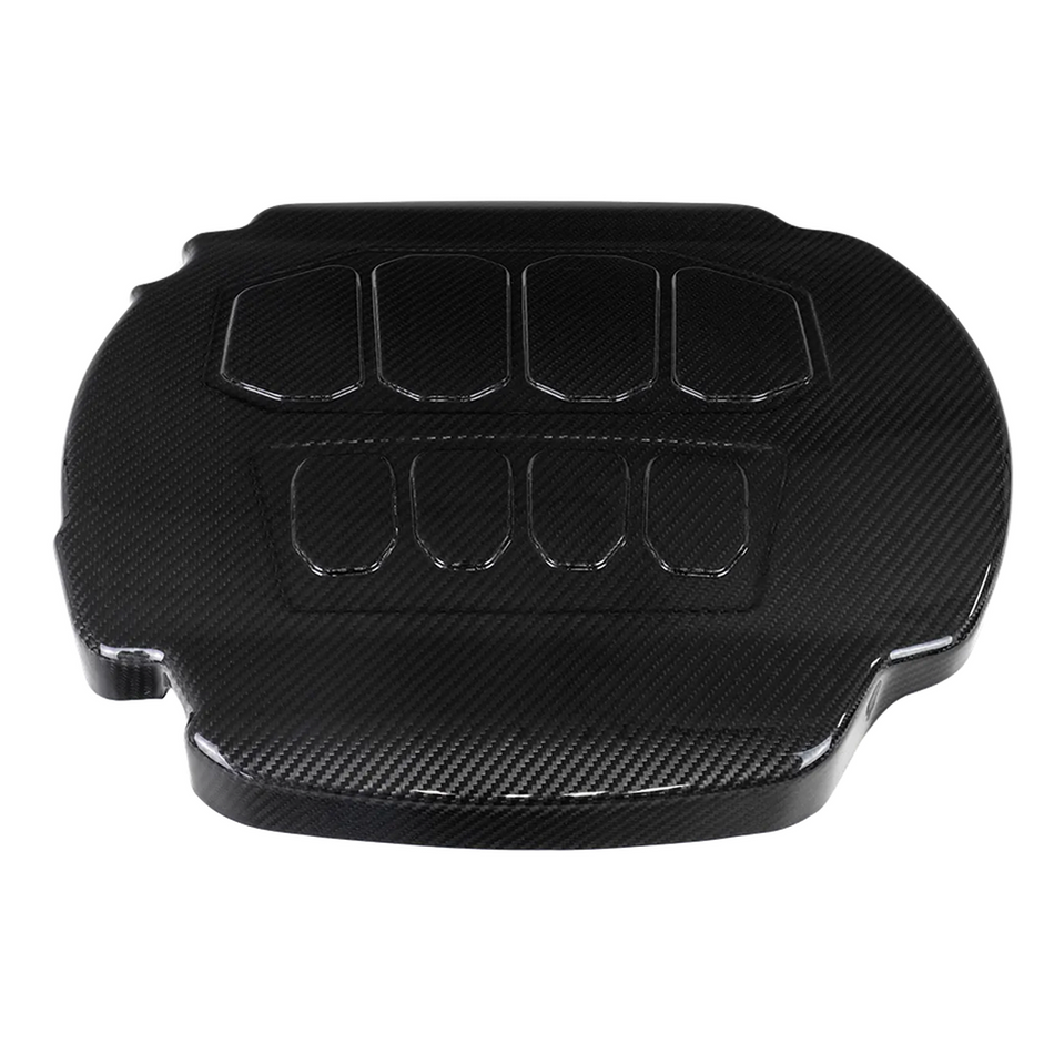 Audi S3 8V Carbon Fibre Engine Cover Gloss Finish EA888 2.0 TFSI HG Motorsport