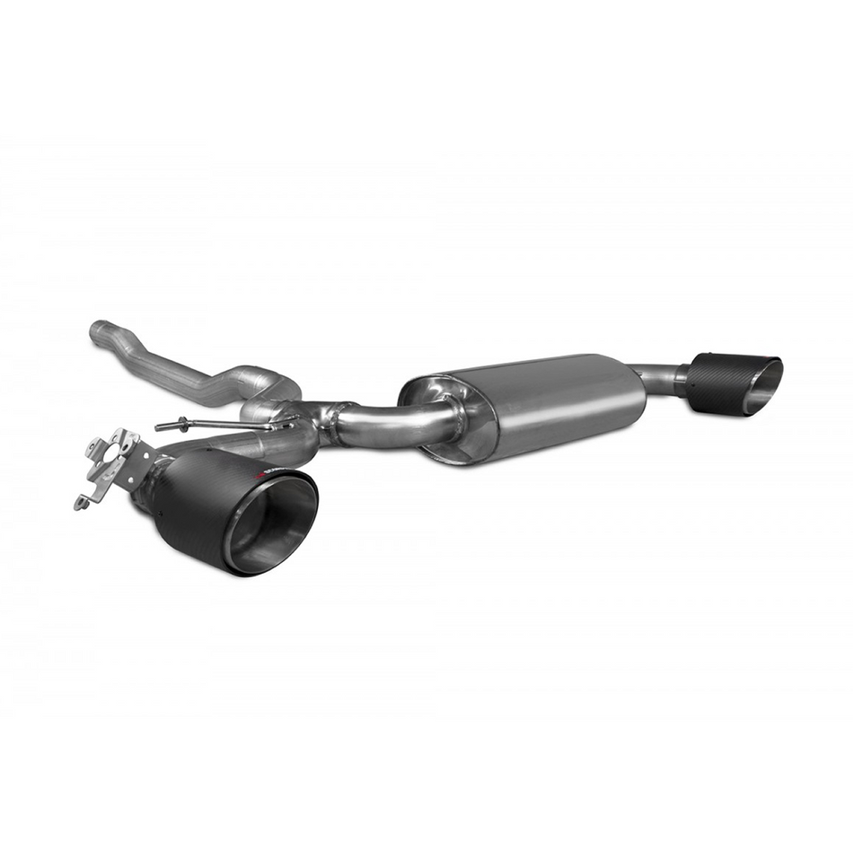 Scorpion GPF-Back Valved Exhaust + Carbon Tips BMW 1-Series 128ti F40 GPF 21-