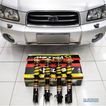 YSR Dynamic Pro Sport Coilovers - for Subaru Forester SG 03-08 Alu Rear Top Mount (YS01-SB-DPS002-RU)