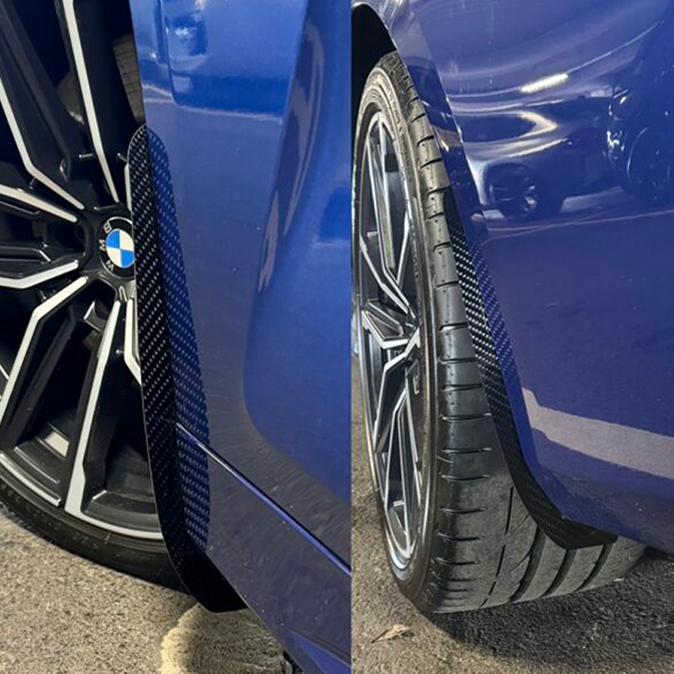 BMW 4 Series G22 G23 Carbon Front+Rear Arch Guards/Mudflaps M440i 420i AP Design