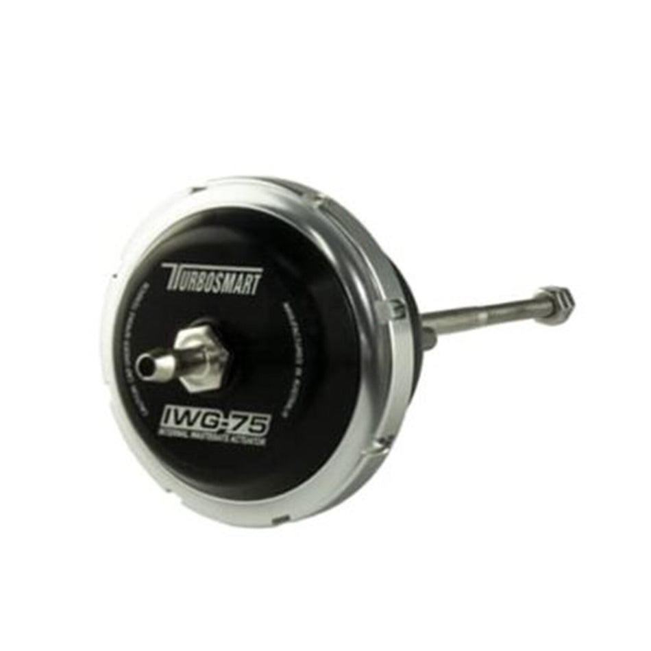 Turbosmart IWG75 Upgraded Universal Actuator M6 140mm Rod Black 10PSI VXR/GSI