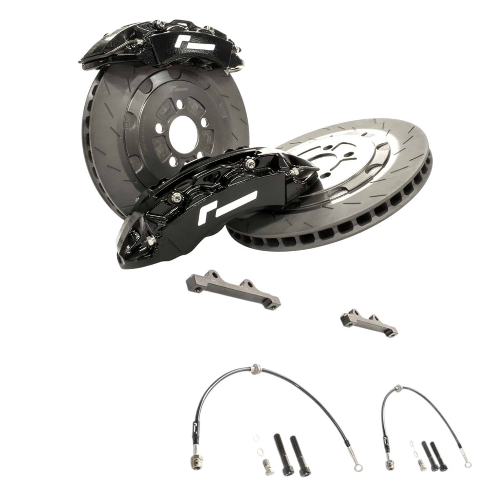 Racingline Performance Stage 2 Evo Big Brake Kit 345mm 4 Pot/MQB-AO/Polo AW/A1/Ibiza/Fabia/Black