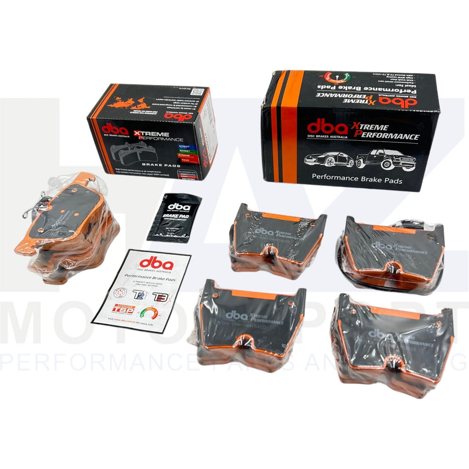DBA Xtreme Performance Front/Rear Brake Pads R90/ECE For Audi RS3 8V FL TTRS 8S