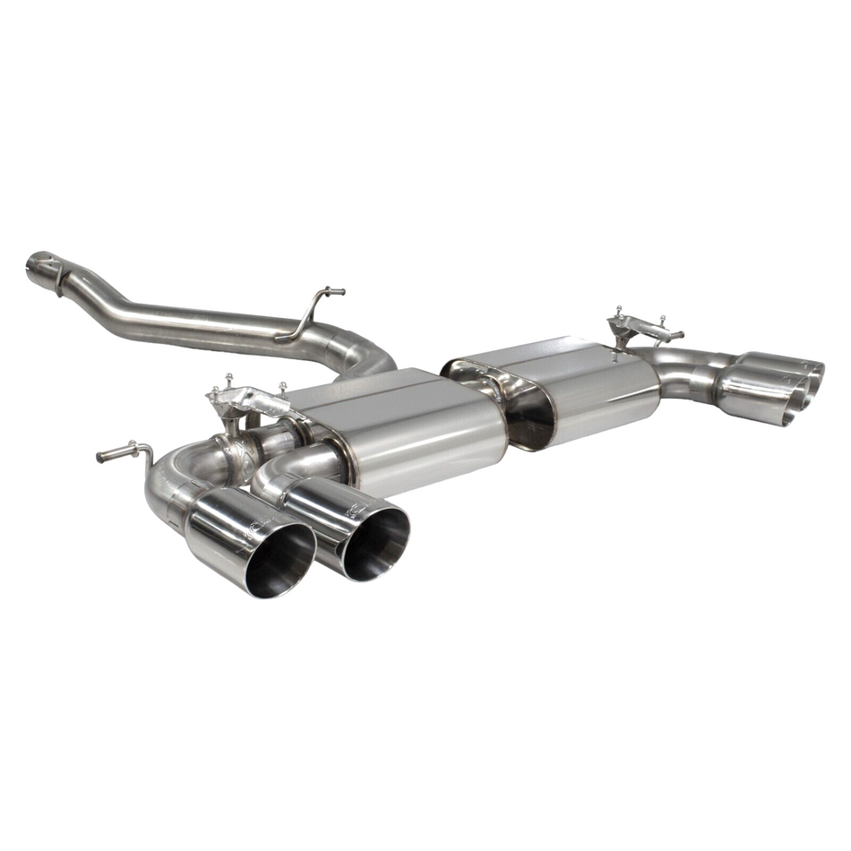 VW Golf Mk7 R 14-16 3" Valvetronic Non-Res Catback Exhaust + Electronic Valves