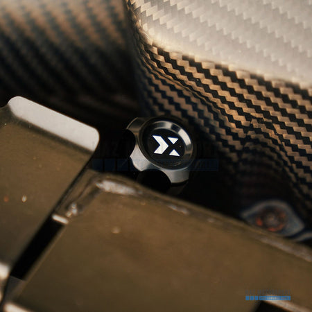 MMX Billet Air Conditioning Caps - BMW & MINI