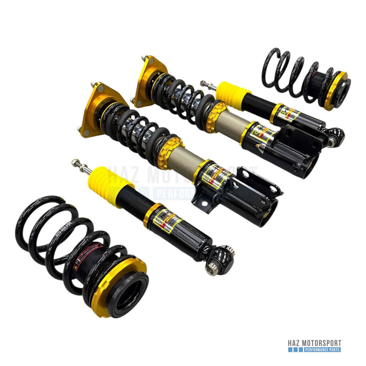 YSR Dynamic Pro Sport Inverted Coilovers - for Hyundai Genesis Facelift 11-14 2.0T Coupe (YS01-HY-DPS011-i) - Black