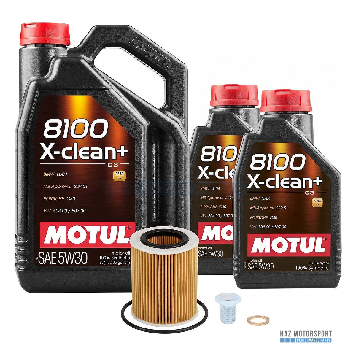 BMW N54 N55 135i 335i M135i Oil Service Kit Filter Sump Plug 7L Engine Oil