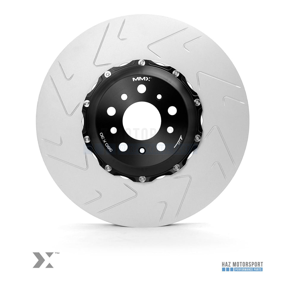 MMX 380mm Front 2-Piece Floating Brake Discs - BMW M2 F87 / M3 F80 / M4 F82 F83
