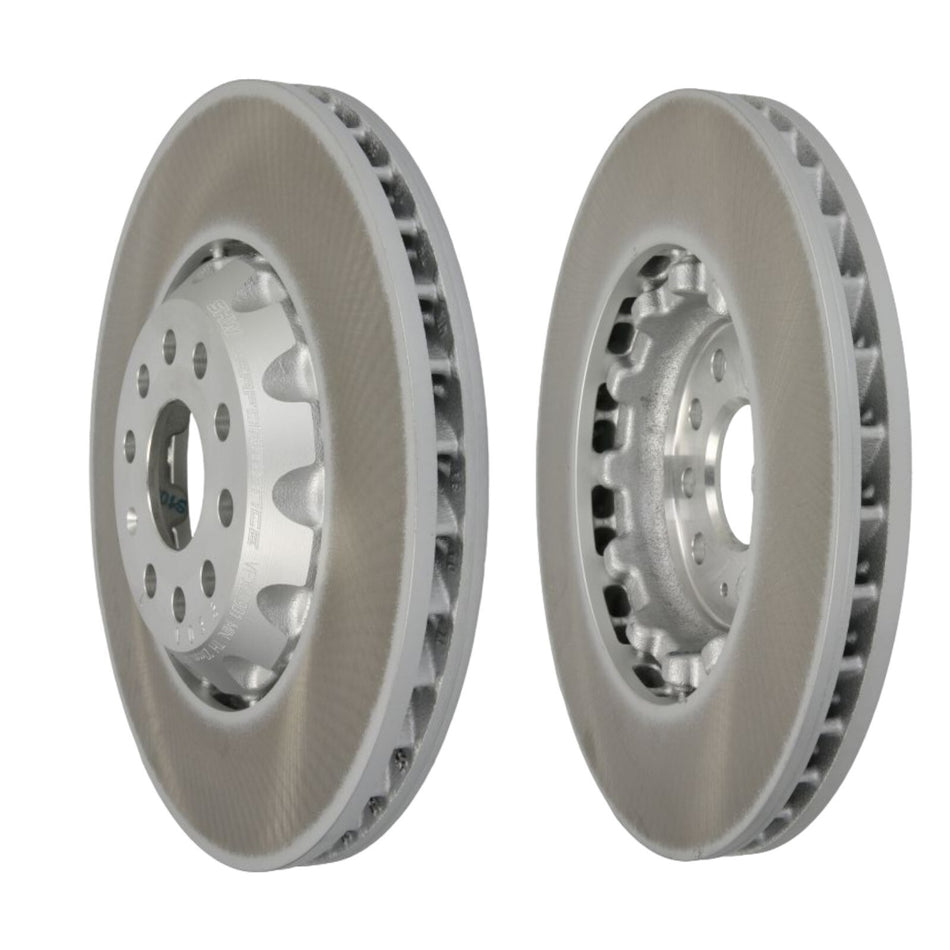 SHW Front Brake Discs Smooth 340x30mm X2 R90 For VW T-Roc R 300HP A11 18-21