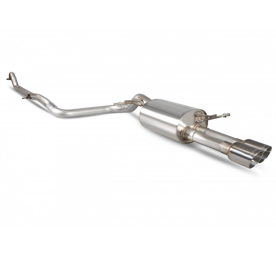 Fiesta Ecoboost 1.0T 100 125 140 Ps 13- Scorpion 2.5" Non-Res Catback Exhaust ST