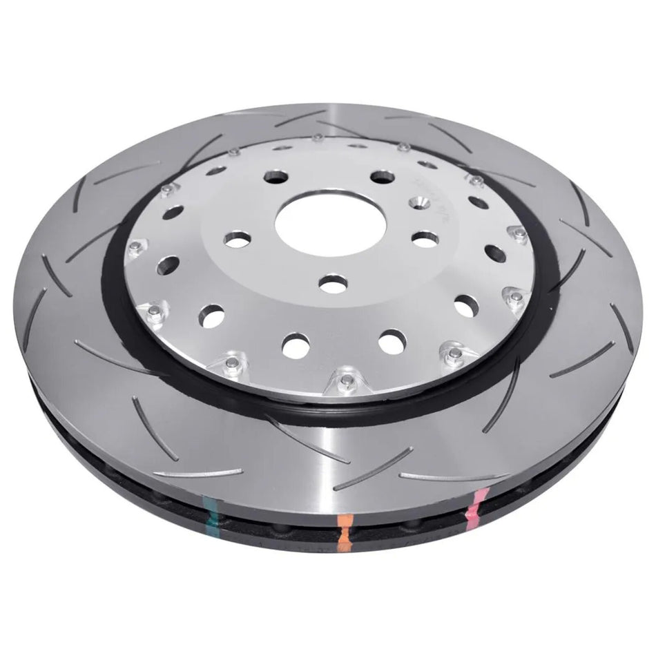 DBA 5000 T3 Slotted Front Brake Discs 370mm ECE/R90 For Audi RS3 8V Saloon 17-