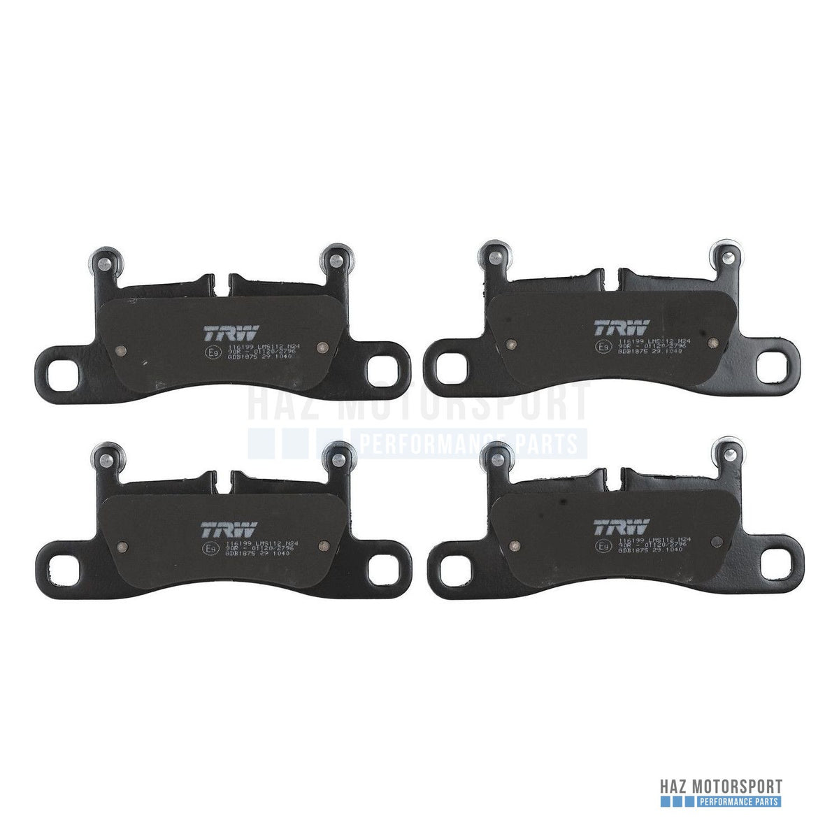 TRW Rear Brake Pads For VW Touareg 7P 2010-2018 (330mm Rear Disc, PR 2EG) GDB1875