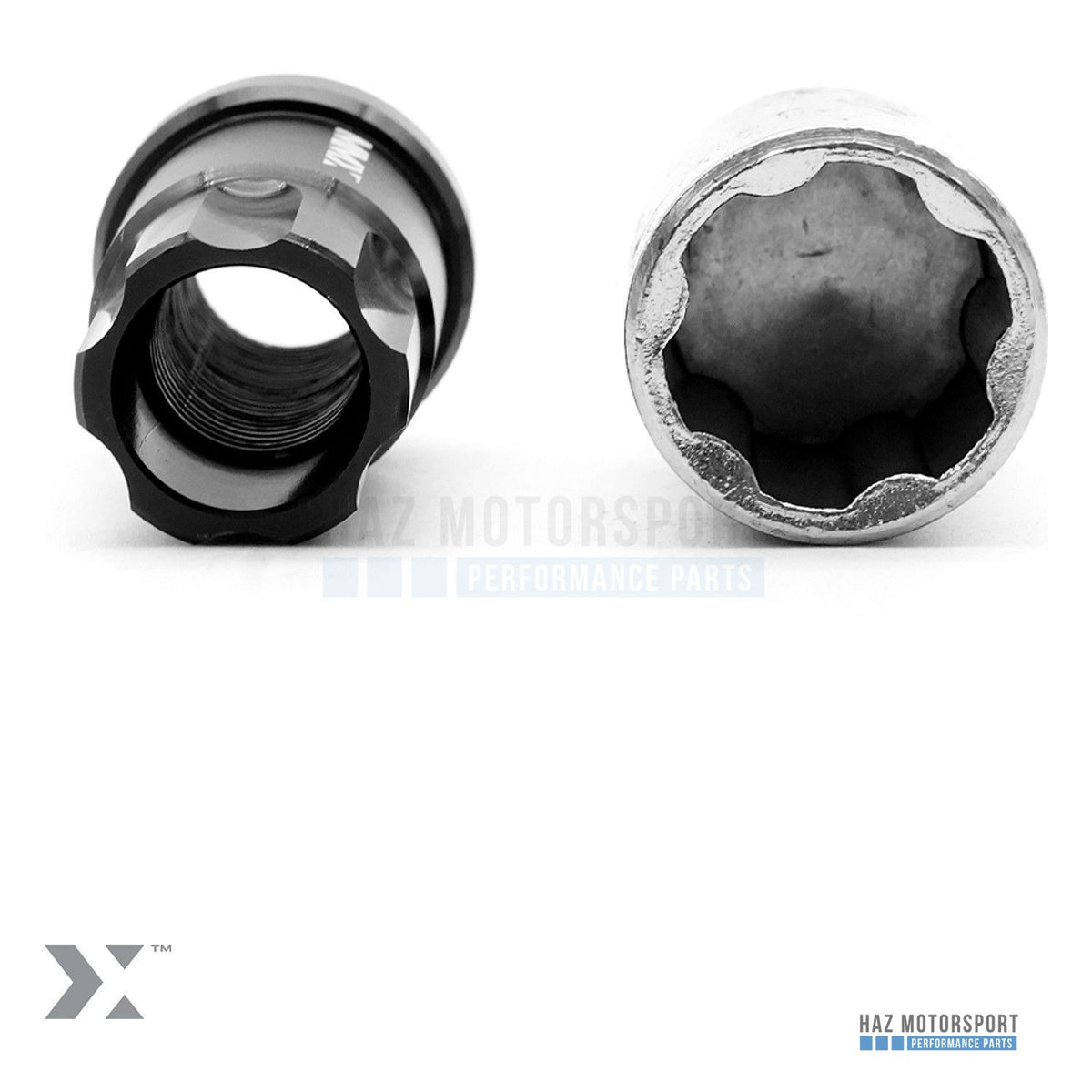 MMX Locking Wheel Nut Kit M14x1.25 Tapered Seat - For MMX Stud Kits