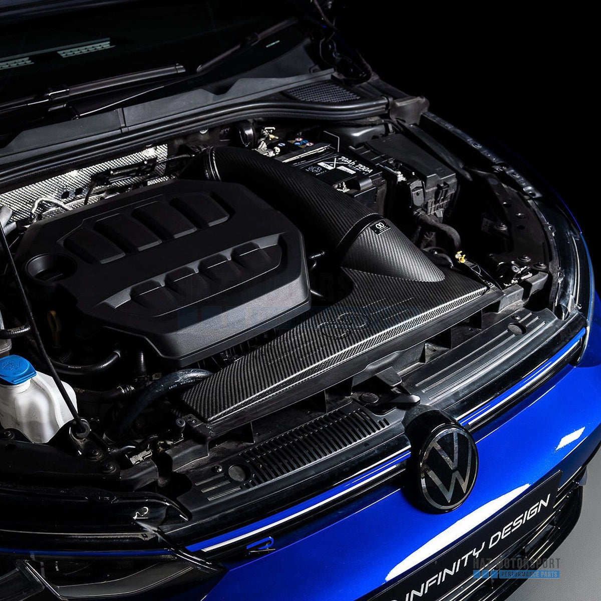 Infinity Design Carbon Fibre Gloss/Matte Intake Kit For VW Golf MK8 GTI / GTI Clubsport / R - Matte