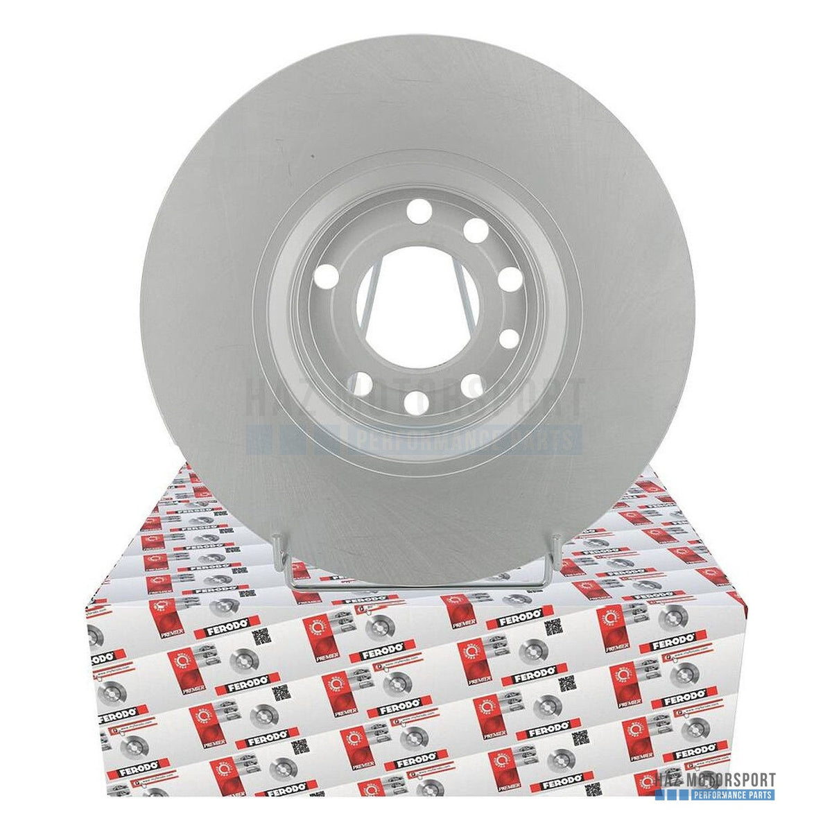 Vauxhall Corsa E VXR Front Brake Package - Ferodo Coated 308mm Discs & EBC Yellowstuff Pads