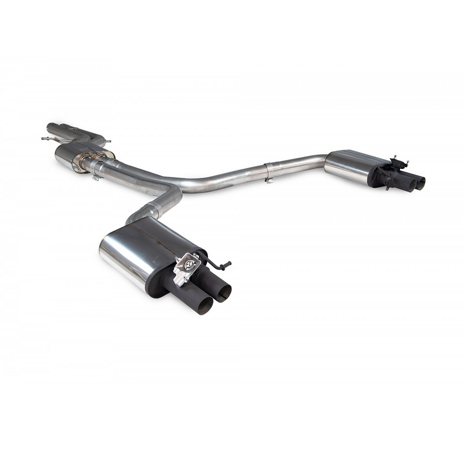 Scorpion 2.75" Resonated Catback Exhaust System For Audi RS6 C7 4.0 TFSI