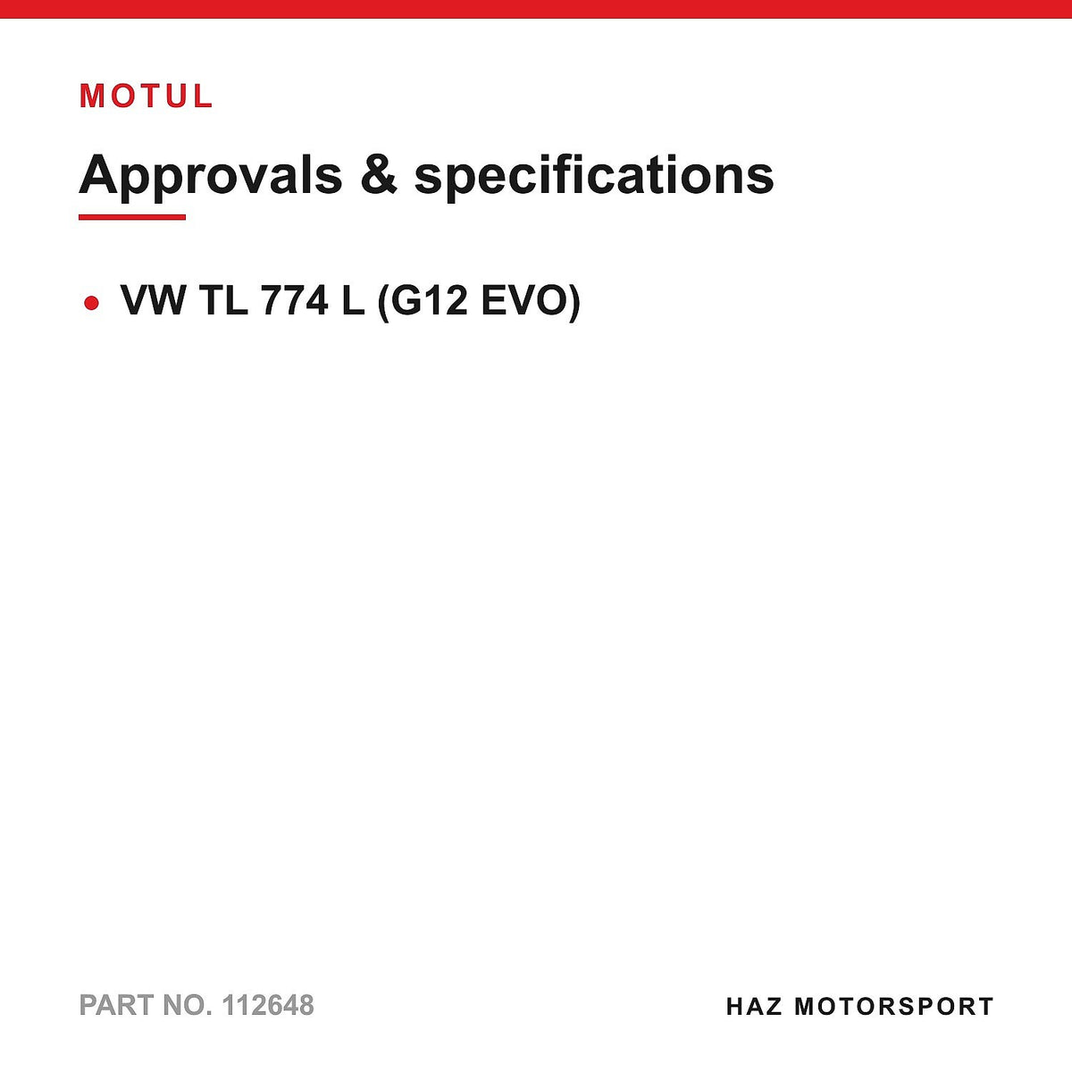 5L MOTUL AUTO COOL G12 EVO Coolant Antifreeze Ready Mixed -37C VW TL 774 L