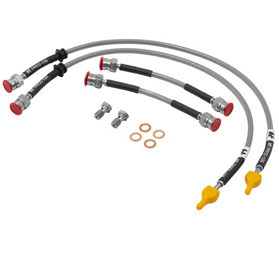 HoseTechnik Braided Brake Line Kit for Honda Civic Type R EP3 2.0 2001-05